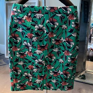 Wild and sweet pencil skirt.